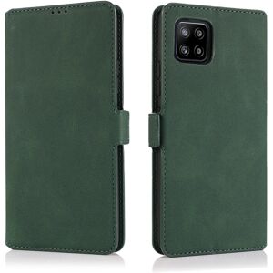 Stilfuldt FLOVEME Wallet etui - Samsung Galaxy A22 5G Mörkgrön