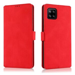 Stilfuldt FLOVEME Wallet etui - Samsung Galaxy A22 5G Röd