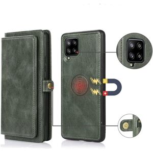 Floveme Gennemtænkt 2-1 Wallet cover - Samsung Galaxy A42 Mörkgrön