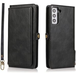 Zleep Tankevækkende 2-1 Wallet Case - Samsung Galaxy S21 Svart