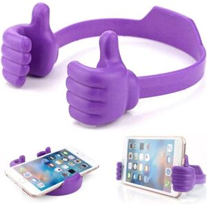 Thumbs Up Desktop Phone Holder, Universal Flexible Desk Phone Ho