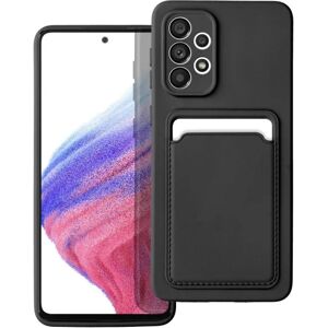 Galaxy A33 5G Cover Forcell Kortholder Blød plast - Sort