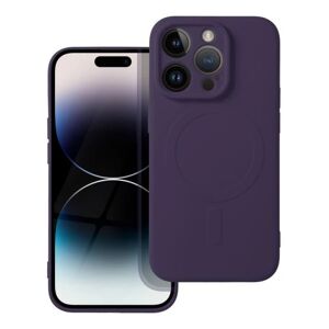 A-One Brand iPhone 14 Pro MagSafe Skal Silikon - Mørk Lilla