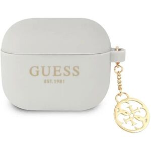 Guess AirPods 3 Cover Silikone Charm 4G Collection - Grå