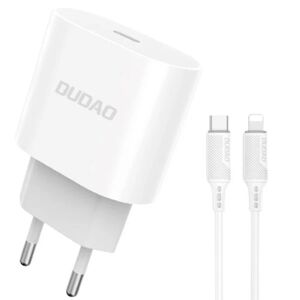iPhone 14 Pro Oplader - 2M Kabel & Vægoplader 20W - Dudao