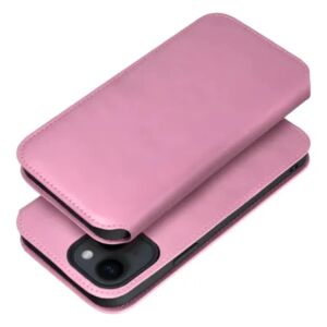 A-One Brand Galaxy S24 Ultra Wallet Case Dual Pocket - lyserød