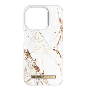 iDeal of Sweden iPhone 15 Pro mobilcover - Carrara Gold