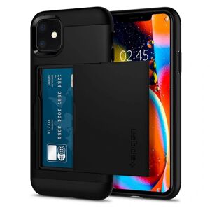 SPIGEN Slim Armor Cs mobilcover iPhone 11 Sort Black