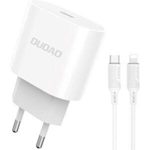 iPhone 11 Pro Max Oplader - 2M Kabel & Vægoplader 20W - Dudao