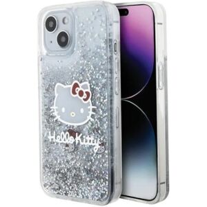 Hello Kitty iPhone 15 mobiltaske Liquid Glitter Charms