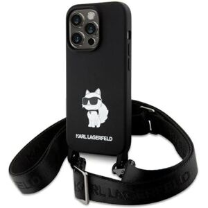 Karl Lagerfeld iPhone 15 Pro mobiltaske Crossbody Choupette