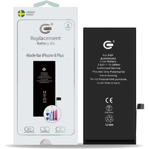 G-Sp iPhone 8 Plus Batteri Kit Black