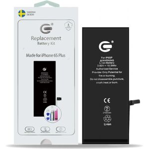 G-Sp iPhone 6S Plus Batteri Kit Black