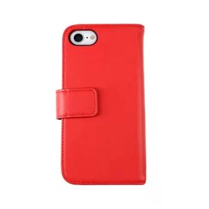 iPhone 7/8/SE 2020 Plånboksfodral Läder Rvelon - Röd Red