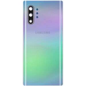 G-SP Samsung Galaxy Note 10 Plus Baksida - Aura Glow Silver