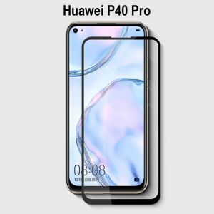 SOG Tech Huawei P40 Pro hærdet glas / skærmbeskytter fuld dækning 3D buet Transparent