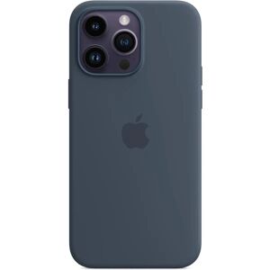 ice cream IC Apple Silikonskal med MagSafe til iPhone 14 Pro Max stormblå