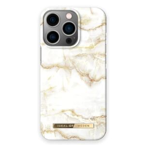 iDeal of Sweden Fashion Case iPhone 13 Pro - Golden Pearl Marble