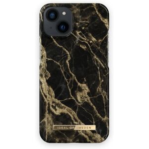 iDeal of Sweden Fashion Case iPhone 13 - Golden Smoke Marble