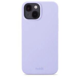 Holdit Silikone cover til iPhone 14 lavendel