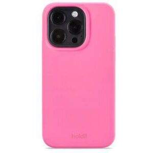 Holdit Silikone Cover til iPhone 14 Pro Bright Pink