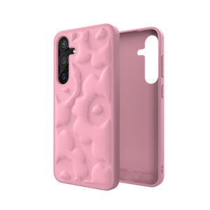 Samsung Marimekko Embossed Case for S24+, Pink