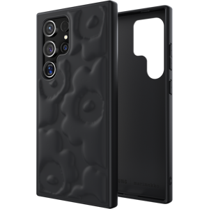 Samsung Marimekko Embossed Case for S24 Ultra, Black