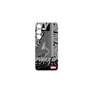 Samsung Haainc Marvel Avengers Flipsuit-kort til Galaxy S24-serien, Black