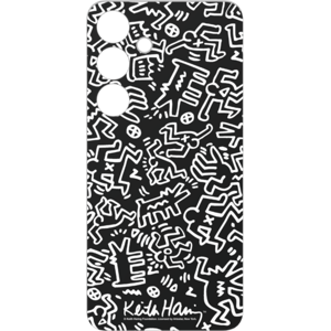 Samsung Keith Haring Flipsuit-kort til Galaxy S24, Black