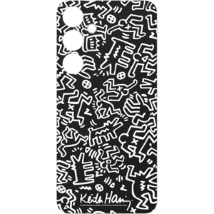 Samsung Keith Haring Flipsuit-kort til Galaxy S24 Plus, Black