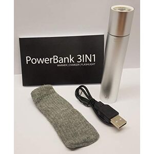 Therm-ic Accessories Power Bank 2-in-1, Silver, 08 0100 001_2