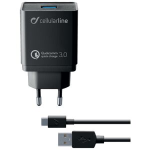 Andet Cellularline 230v Qualcomm Lader Til Huawei Usb-C Quick Charging