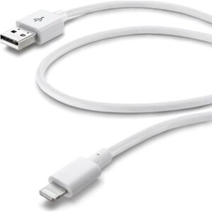 Cellular Line Lightning Ladekabel Med Usb Til Iphone 5/6/7 - 3 Meter