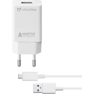 Andet Cellularline 230v Adaptive Fast Charge Lader Kit Til Samsung