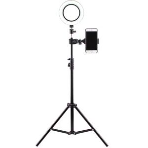 Satana Ring Light Til Youtube Og Tiktok Med Selfie Stativ/tripod (Størrelse:: 55 Cm.)