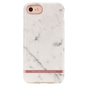 Richmond & Finch Richmond And Finch White Marble - Rose iPhone 6/6S/7/8 Cover