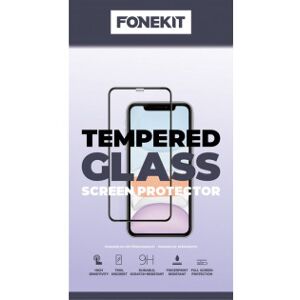 FoneKit Full Cover Skærmbeskyttelse, Samsung Galaxy S23, Sort