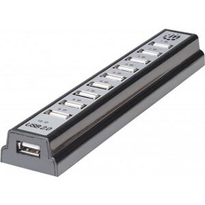 Manhattan Hispeed Usb Desktop Hub 10port Usb Hub