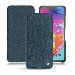 Noreve Funda de piel Samsung Galaxy A70 Ambition Indigo