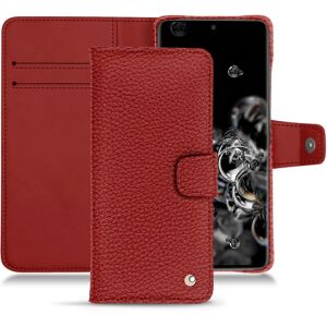 Noreve Funda de piel Samsung Galaxy S20 Ultra 5G Ambition Tomate