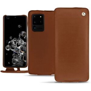 Noreve Funda de piel Samsung Galaxy S20 Ultra 5G Perpétuelle Marron