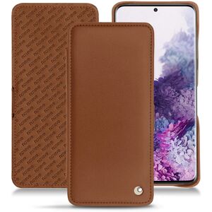 Noreve Funda de piel Samsung Galaxy S20 Perpétuelle Marron