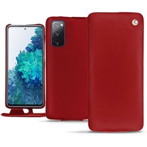 Noreve Funda de piel Samsung Galaxy S20 FE Perpétuelle Rouge