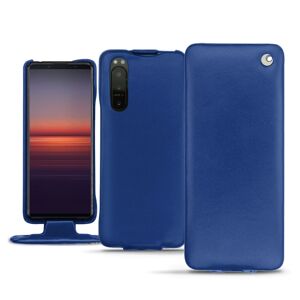 Noreve Funda de piel Sony Xperia 5 II Perpétuelle Bleu océan