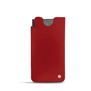 Noreve Funda de piel Samsung Galaxy S21 Ultra Perpétuelle Rouge