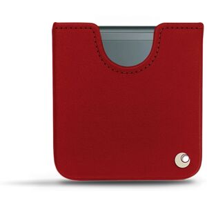 Noreve Funda de piel Samsung Galaxy Z Flip3 Perpétuelle Rouge