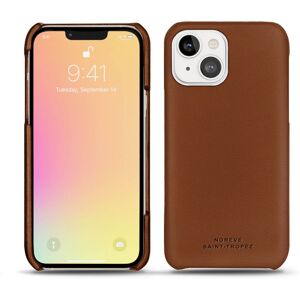 Noreve Funda de piel Apple iPhone 13 mini Évolution Marron PU