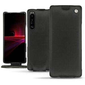 Noreve Funda de piel Sony Xperia 1 III Perpétuelle Noir