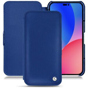 Noreve Funda de piel Apple iPhone 14 Pro Max Perpétuelle Bleu océan