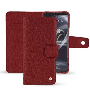 Noreve Funda de piel Sony Xperia 5 III Ambition Tomate